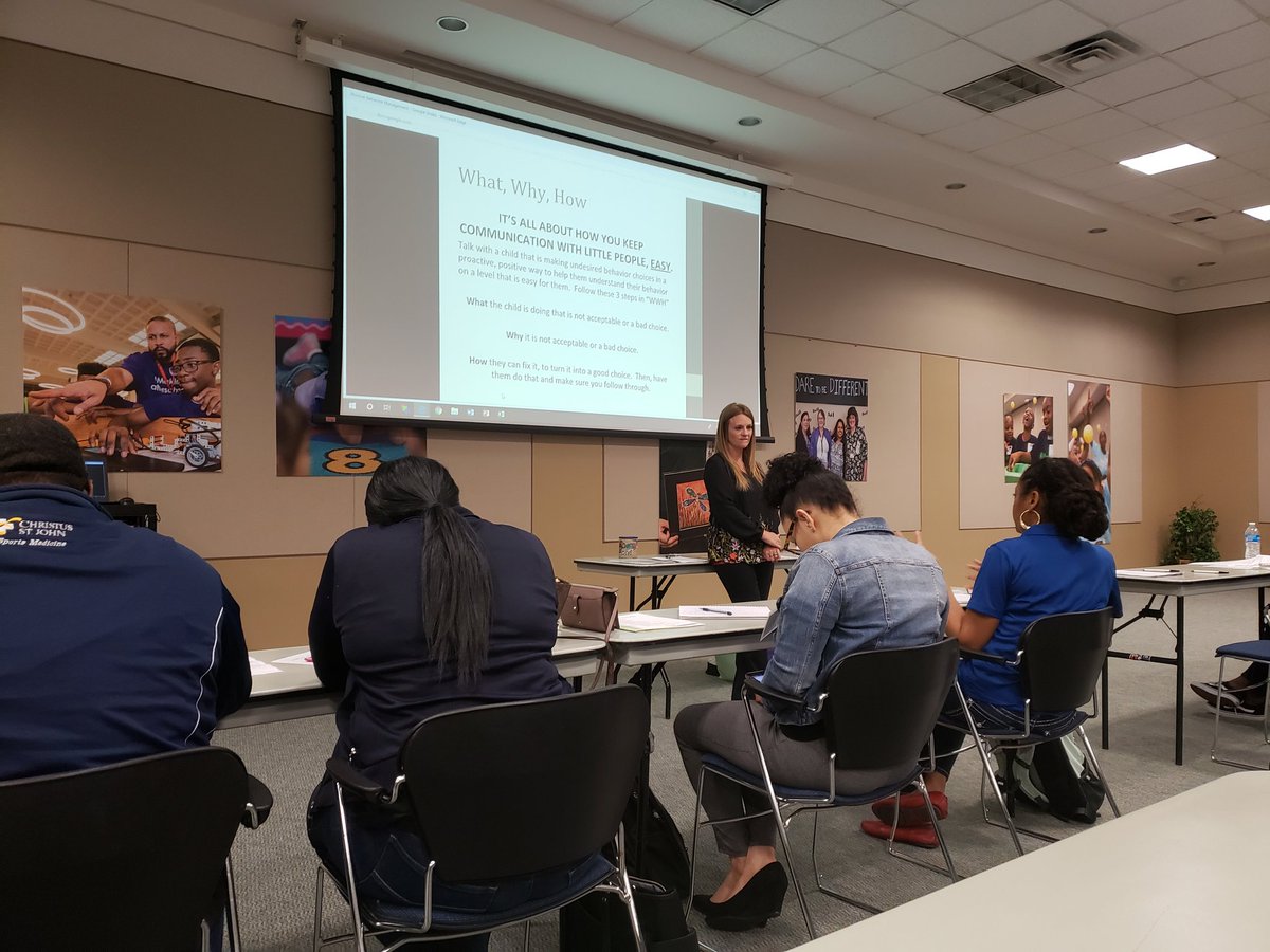 bissonnetasp's tweet image. Learning how to manage behavior in a positive way at the #SpringSymposium2019