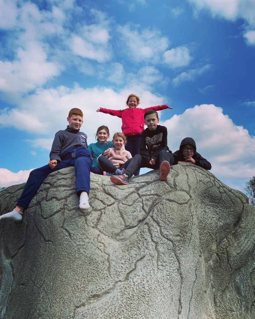 weetish's tweet photo. What a great way to finish the holidays, these Marvels had great fun climbing boulders at #cuningar today @MossparkPS https://t.co/bCSQEru7TI
