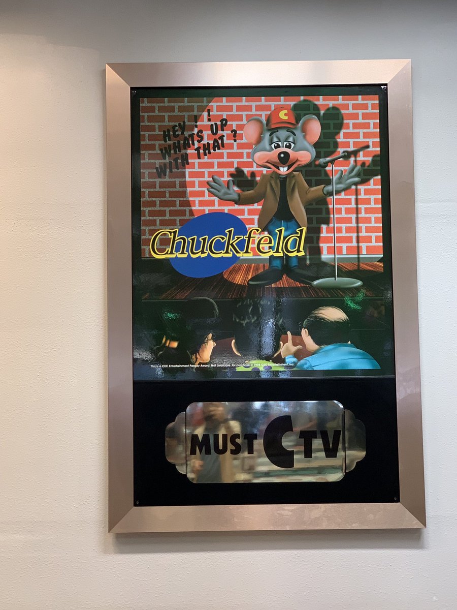 neetzan's tweet photo. .@ChuckECheeses is such a fascinating time capsule! Is there another kids brand in 2019 less concerned with appealing to 2019 kids? https://t.co/XLvJPjSSgk
