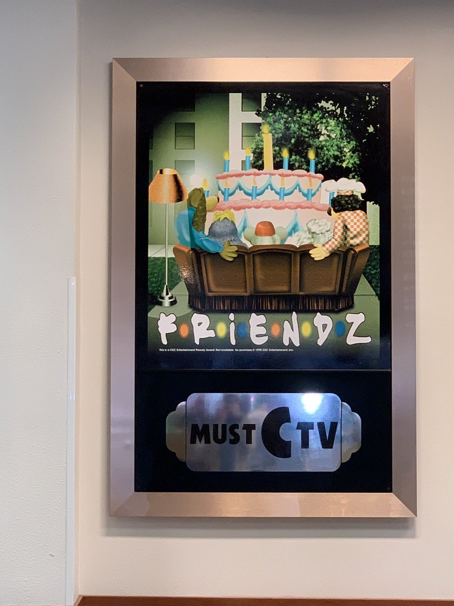 .@ChuckECheeses is such a fascinating time capsule! Is there another kids brand in 2019 less concerned with appealing to 2019 kids?