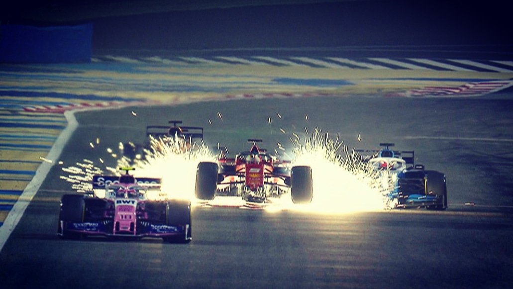 On se doutait que ce GP de Bahreïn ferait des étincelles ! ✨
Revanche en Chine pour le 1000e GP de la #F1 dans 15 jours ?? 
Merci à tous d'avoir vécu à fond ce #FastWeekEnd sur les antennes <a href="/canalplus/">CANAL+</a> &amp; <a href="/mycanal/">myCANAL</a> ! 📺📺
On remet ça très vite ! 
#RDVau1erVirage #NeverEndingStory