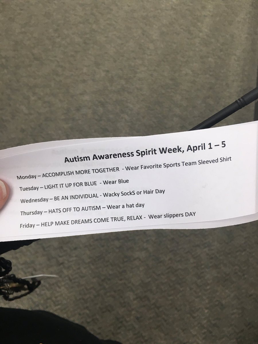 Next week at @TEP_KISD for #autismawareness tell us what your school is doing!
