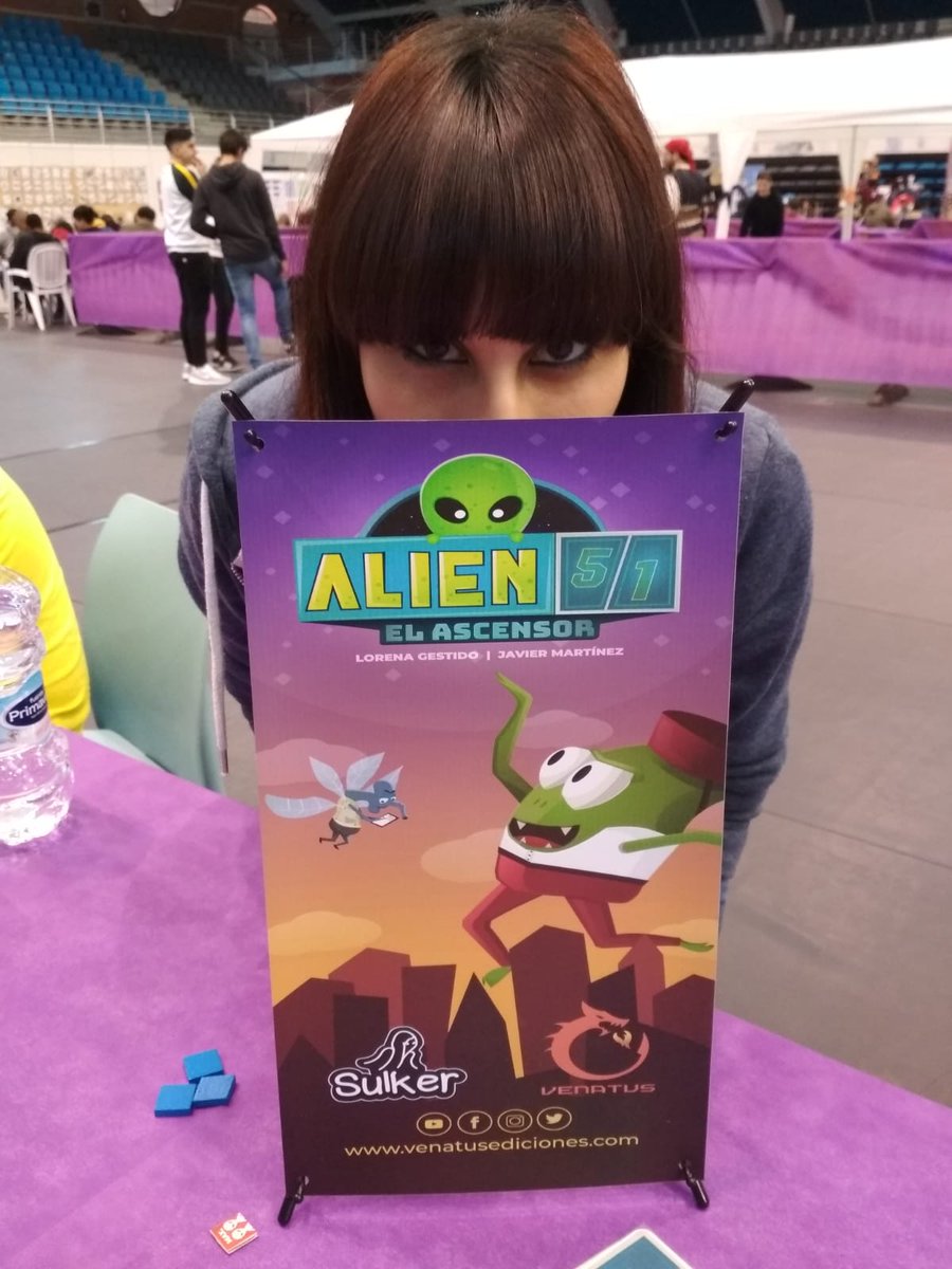 asociacionludo's tweet photo. Este fin de semana en @lacomarcon #comarcon19 se ha jugado y mucho. Con autores/as de @asociacionludo y sus pequeñines/as dando sus primeros pasos @rocketlemon @SulkerGames #LudoSeMueve https://t.co/MPM6XrsP9i