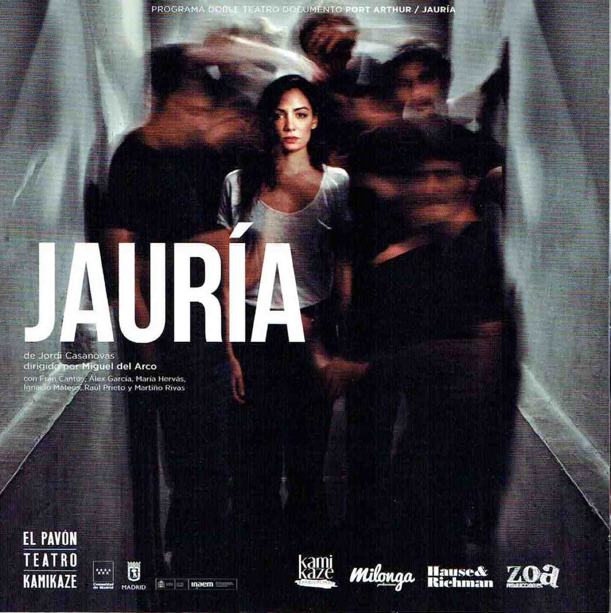 ivansanchezz_'s tweet photo. Ojalá nunca más haya que ver esto en un teatro sin que se trate pura ficción. 
Gracias @teatrokamikaze por llevar esto al escenario y mostrar la barbarie. Esto es el teatro, hacer reflexionar a la sociedad mostrandole su propia cara, su imagen, por muy avergonzante que sea. 🎭❤️ https://t.co/lgVDMnhnRX
