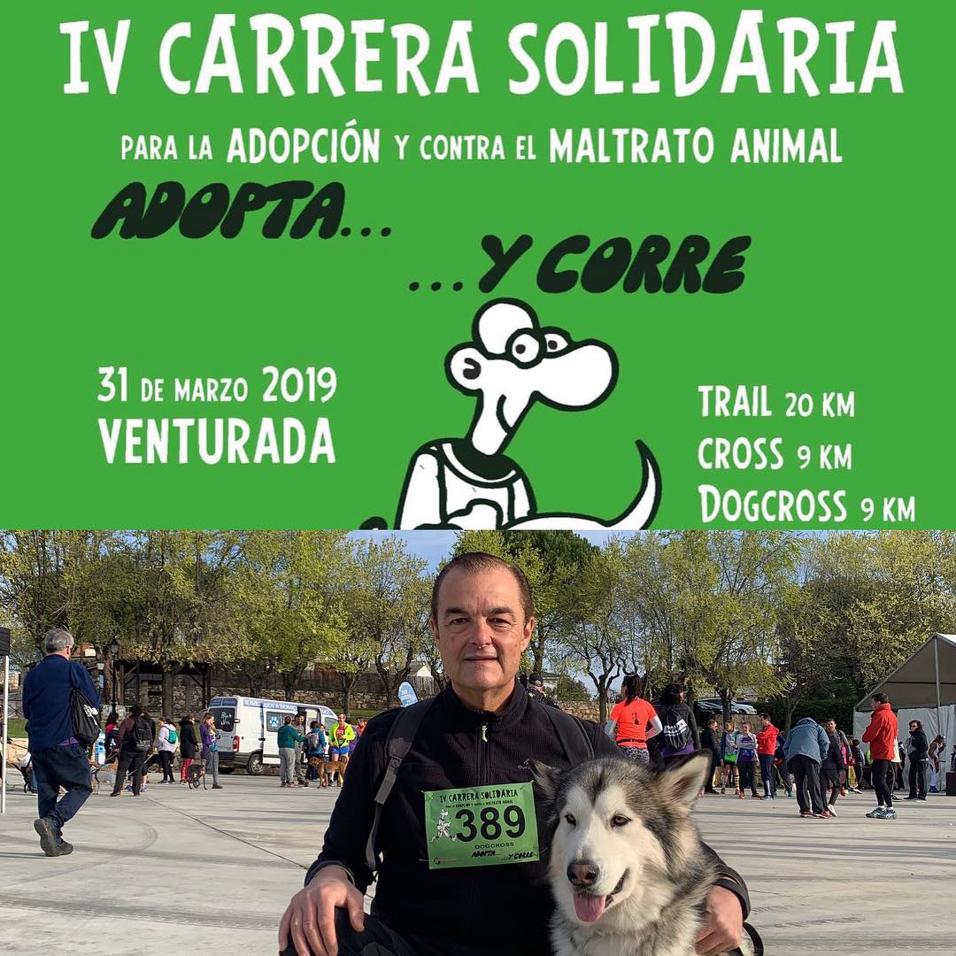 rrodriguezarino's tweet photo. Que gran mañana corriendo con el equipo de +Cotas de @La1_tve , con @susanagasch , @isra_pz, @AlbertCastillon y un servidor, por la adopción y contra el maltrato animal. Felicidades a @adoptaycorre por la organización. #MaltratoAnimal #mascotastve1 #perromaltratado https://t.co/CaXfb1HSgb