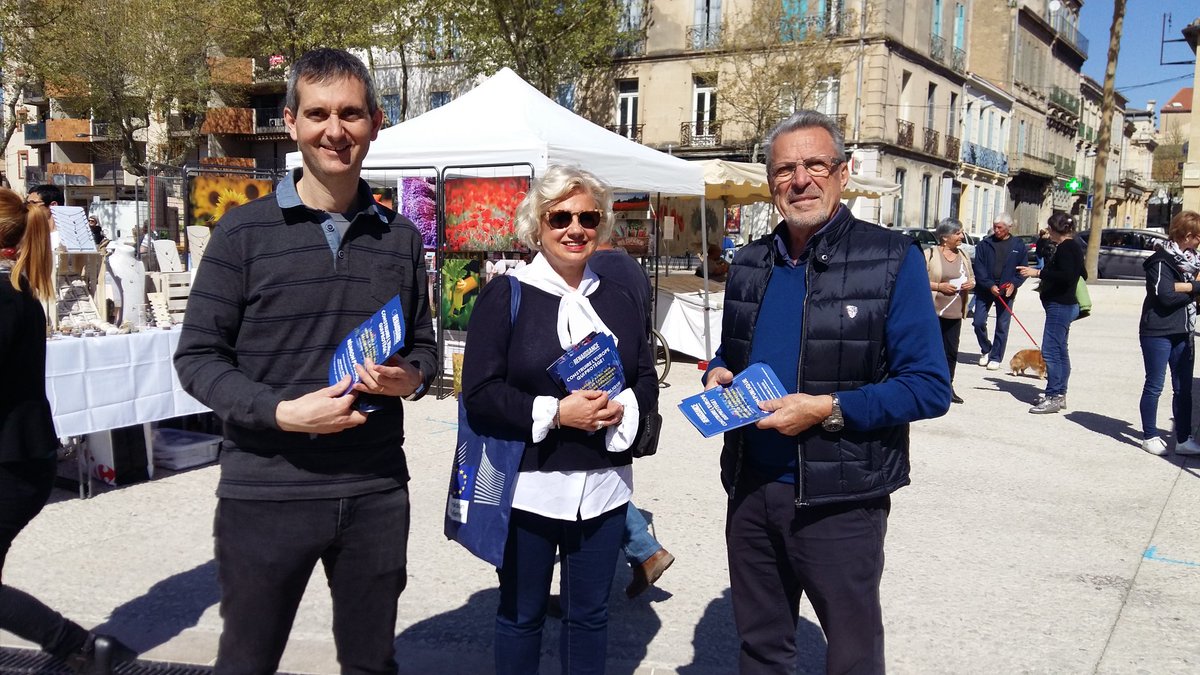 SalonEnMarche's tweet photo. Week-end de tractage des équipes #LaRem sur les marchés de #SalondeProvence et #pelissanne pour soutenir la liste @renaissance_ue !

#Renaissance #larepubliqueenmarche #LaREM13 #Europe #Européennes #européennes2019 https://t.co/CGUinBUoY5