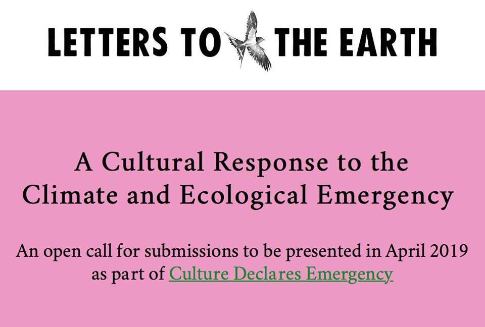 Join <a href="/XRBath/">Extinction Rebellion Bath 🌍</a> for ‘Letters To The Earth’ at #WalcotChapel 12 April in collab. with Bath Spa Uni Curatorial Practice MA students. Part of a National event responding to the climate crisis, see the call to action: letterstotheearth.com #LettersToTheEarth
#CultureDeclaresEmergency