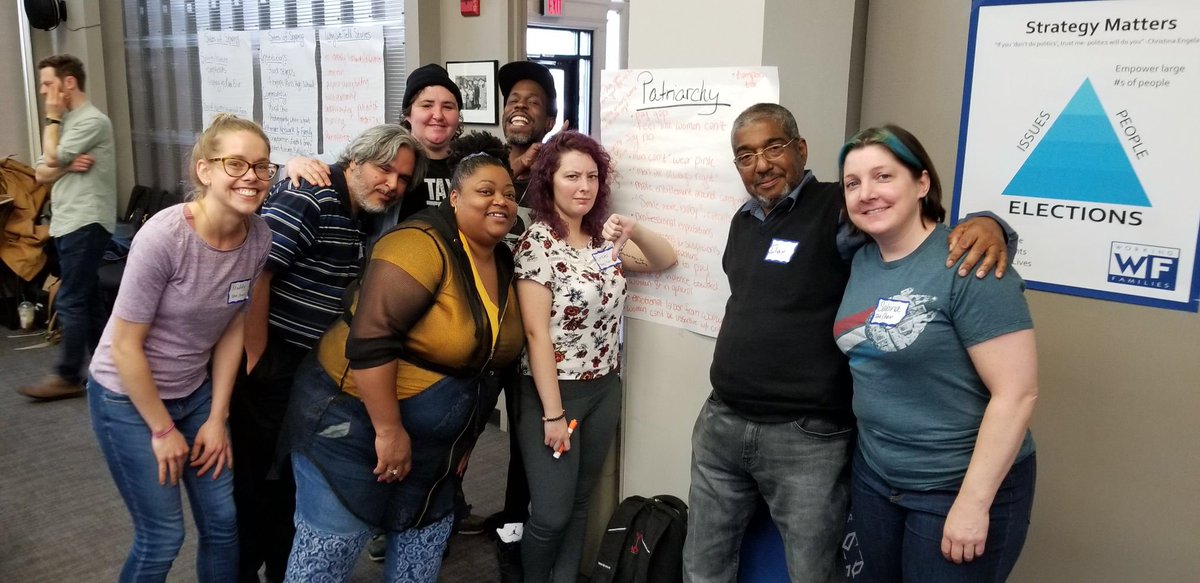 DCWFP's tweet photo. Down with the patriarchy #WFPTransformDC https://t.co/R8aWDtPuje
