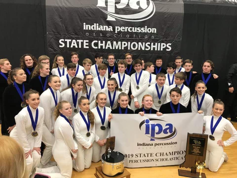 ZCHSPrincipal's tweet photo. Your State Champions, Zionsville Indoor Percussion! https://t.co/9zrbSdOV6h