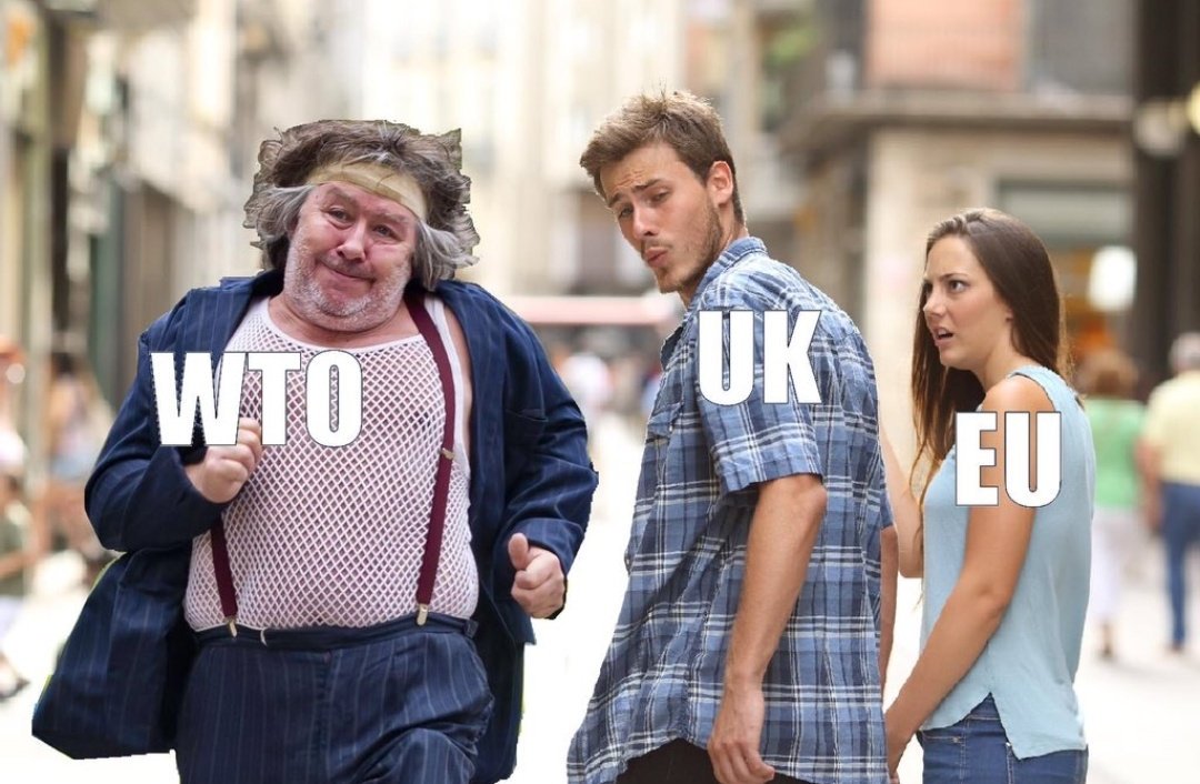 StevePeers's tweet photo. A meme that neatly sums up the merits of no deal Brexit (ht @BrimhamG) https://t.co/OVr9ODXddx