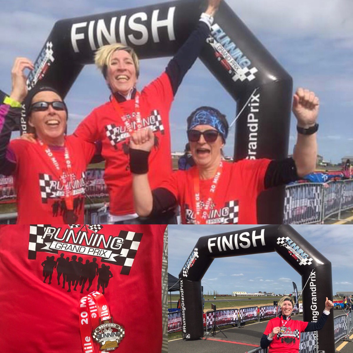 NatashaBEfit's tweet photo. Now that was a tough 20 miles! 😩🏃‍♀️🏁🤣
Running around the #BedfordAutodrome 6x into the wind was certainly one for the mind and the body!
Now to taper for London 👍🏻
#marathon #running #pushyourlimits 
#candoattitude #trainingrun 
⠀⠀ https://t.co/P66PhBGHTT