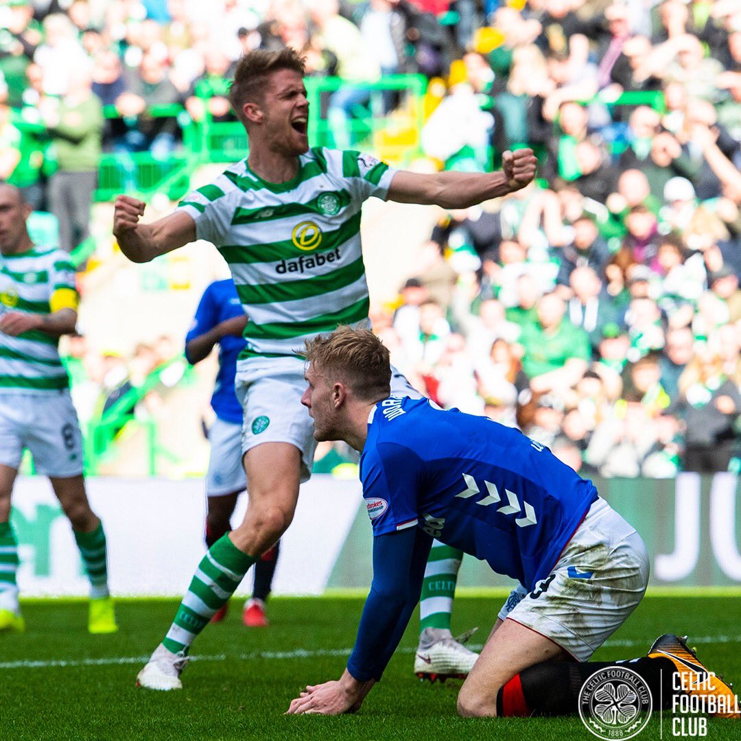 CelticFC's tweet photo. Derby win ✅

Enjoy your night, Celts! 

#CELRAN https://t.co/izrC3u3H1y