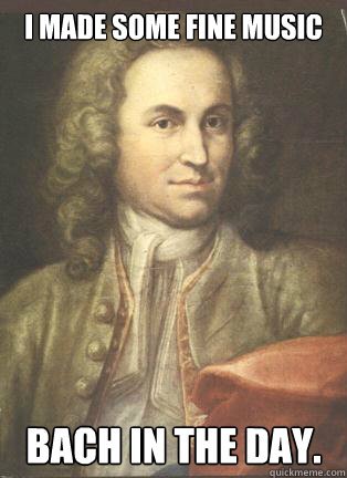Happy birthday to Johann Sebastian Bach! 