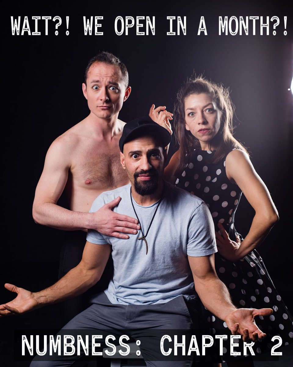OneEighth1's tweet photo. Can You Feel It?! #NumbnessChapter2 tix now on sale: https://t.co/hdSQgdWC8T
With only 51 seats per performanceāand the promise of dirty jelloāyou need to snatch your tickets to #OneEighthTheaterās newest show at @NewOhioTheatre now. https://t.co/sQ4L3Ti6Jj