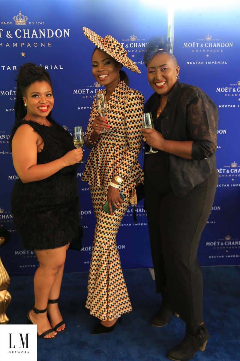 potentash's tweet photo. With the fabulous girls @mwendesusu @LuciaMusau at the #LMNetwork event yesterday. Thank you Lucia for giving us an experience to remember with #MoetMoments #CliniqueKE. You sure know how to throw a luxurious party #LuciaMusauLive https://t.co/mEtaPX8ZFK