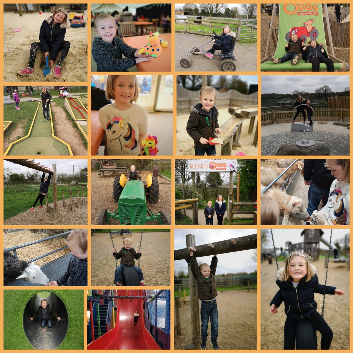 JSawkins's tweet photo. Lovely day out at @oddsfarmpark 😊 (although Daddy missed out ☹️) #oddsfarm #farmpark #dayout #daddyworking https://t.co/La67NBDZ7q