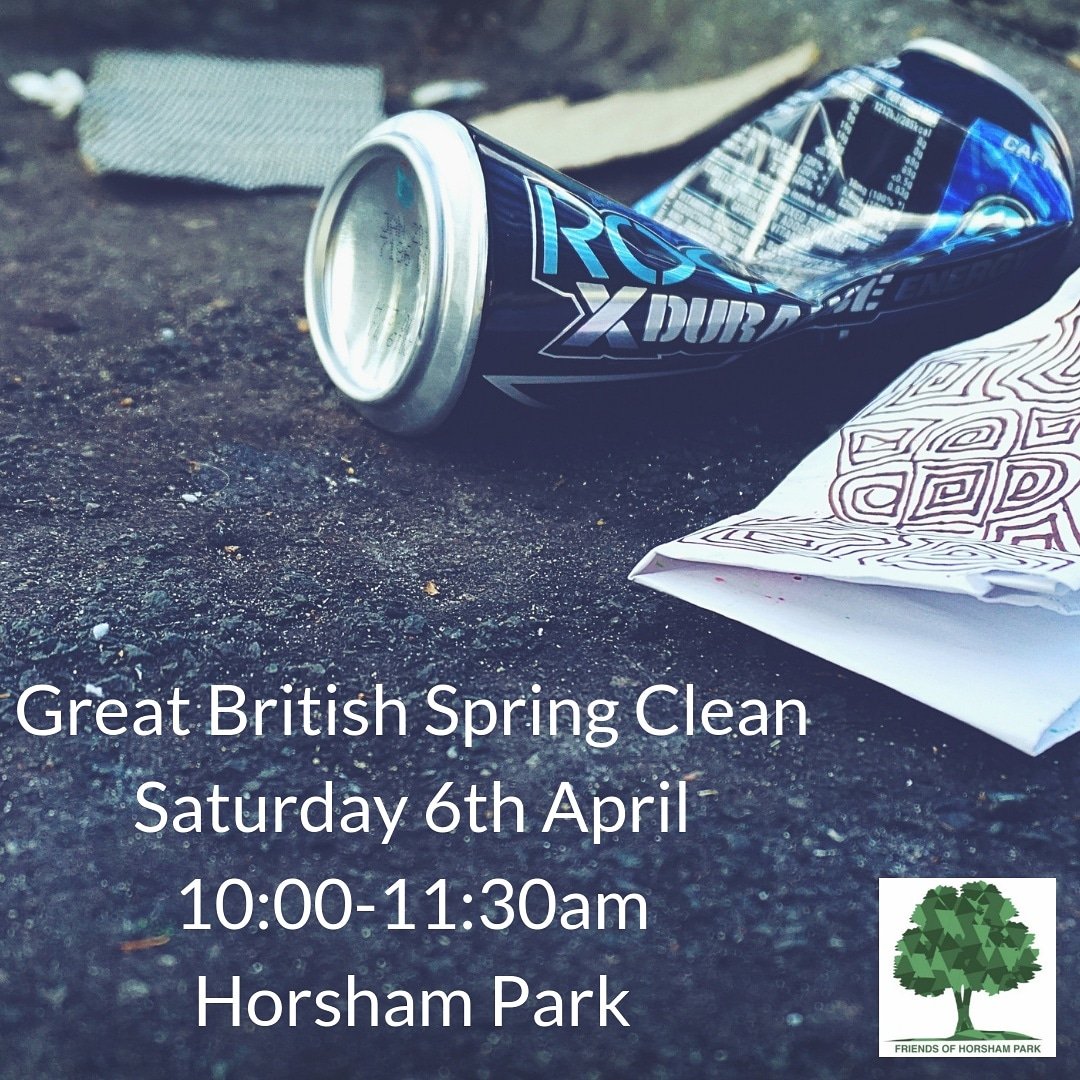 Friends Of Horsham Park (@horshampark) on Twitter photo We will be doing a litter pick In Horsham Park as part of the Great British Spring Clean next Saturday 6th April meeting at the bandstand by The Conservatory Café @ 10:00am. Everyone welcome including kids & families! 👨👩👧👦 #trashtag #greatbritishspringclean <a href="/KeepBritainTidy/">Keep Britain Tidy</a> We will be doing a litter pick In Horsham Park as part of the Great British Spring Clean next Saturday 6th April meeting at the bandstand by The Conservatory Café @ 10:00am. Everyone welcome including kids & families! 👨👩👧👦 #trashtag #greatbritishspringclean <a href="/KeepBritainTidy/">Keep Britain Tidy</a>