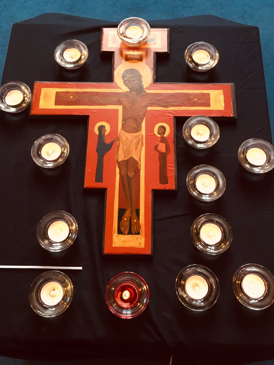 Wonderful #Taize service <a href="/St_James_Church/">St James Porchester</a> in #Nottingham today. ‘Bless the Lord, my soul, who leads me into life’ #stillness #silence #prayer
