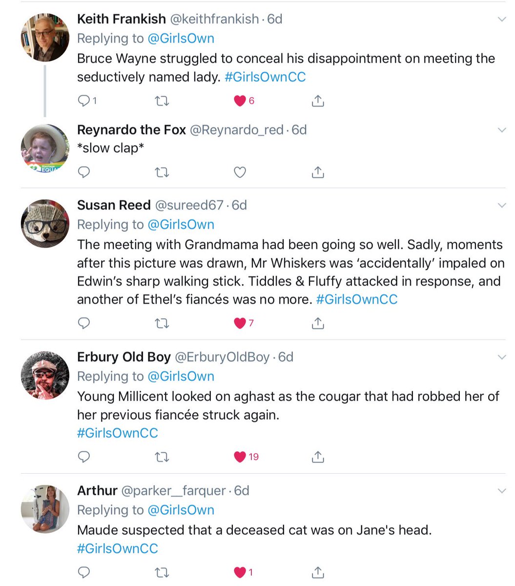 Girls' Own advice tweet media