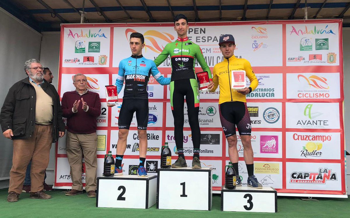 Miguel Benavides (#ExtremaduraEcopilasMTB) gana #LaCapitanaJaviCabeza sub23 y ya es líder del #OpenEspañaMaratón19 gr-100.com/blog-noticias-…