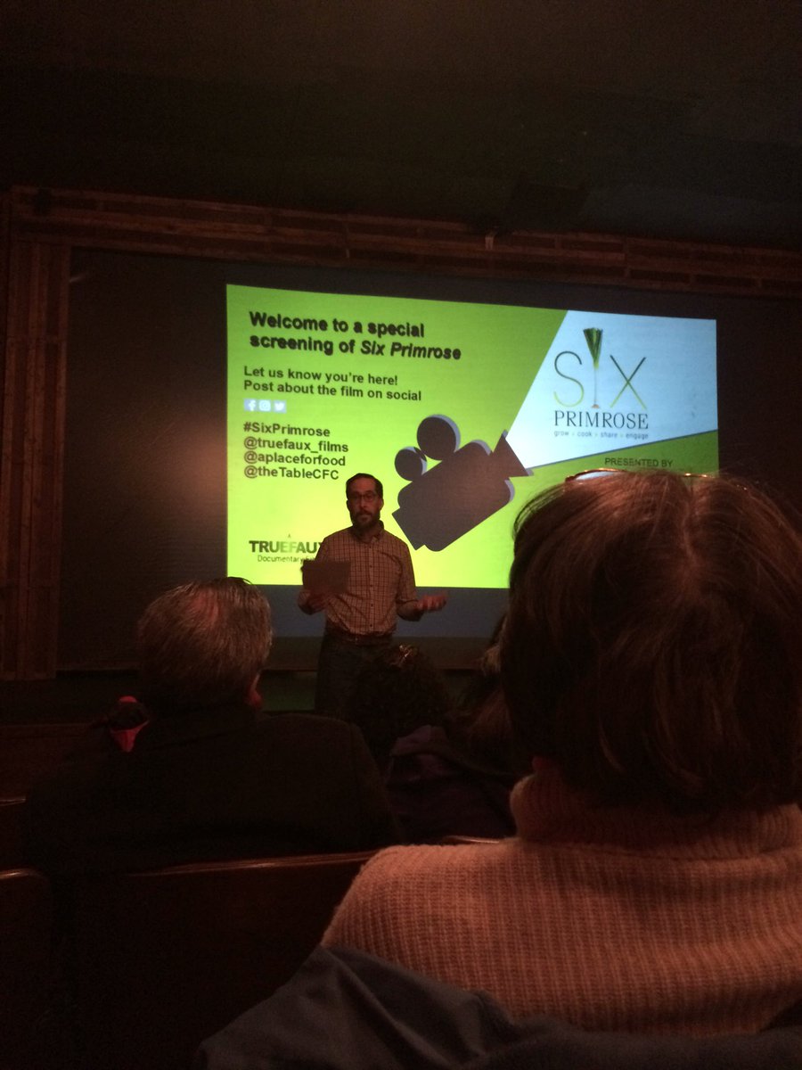 CommunityNavs's tweet photo. Six Primrose screening @TheTableCFC @aplaceforfood @truefaux_films https://t.co/0g47AqpYBt