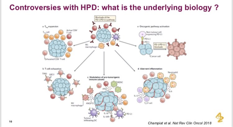 The underlying biology of hyper progressive disease is unknown #AACR19