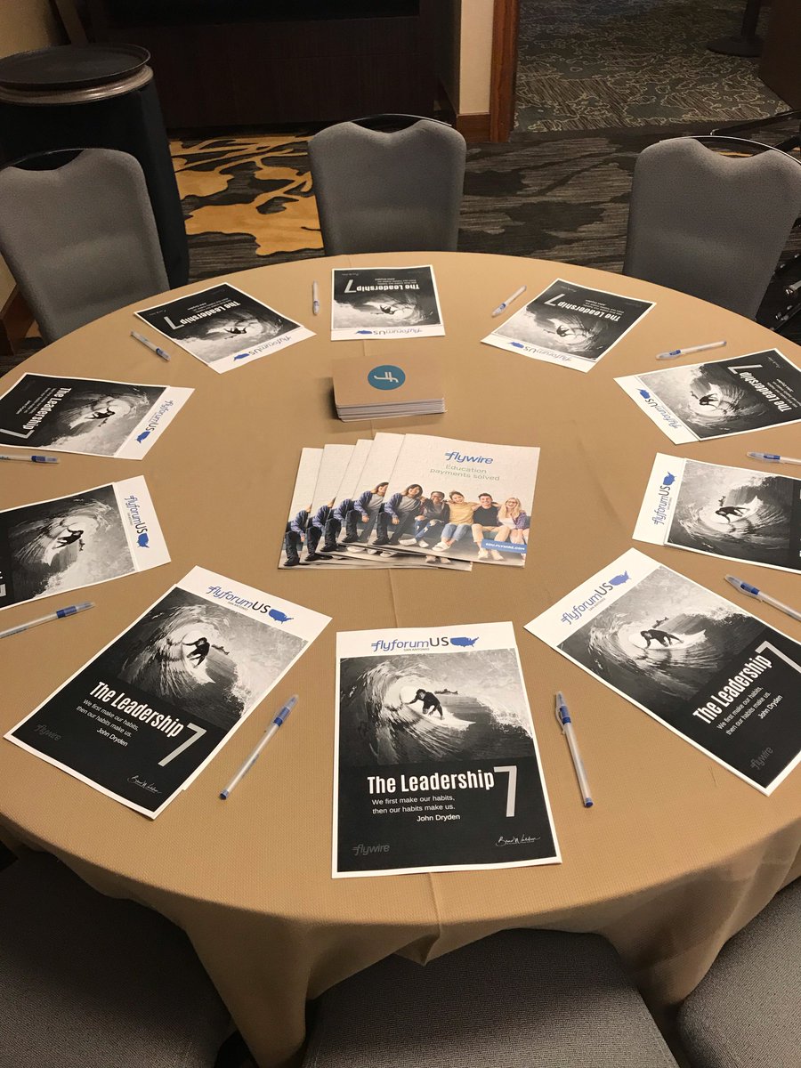 Flywire's tweet photo. Great #FlyForum workshop led by @bradwaldron today! Thank you to everyone who attended. We’re looking forward to the rest of the @PDGprodev conference starting tomorrow. Come visit us at Booth 13. #FlywireEDU #PDG #bursars https://t.co/cW9mKlOlVS