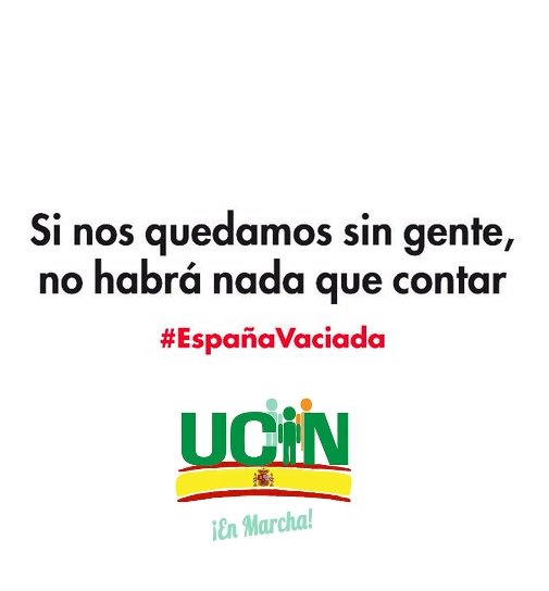 Este país no puede dejar que se VACÍE DE VIDA Y DE GENTES gran parte de su territorio, debe afrontar el problema YA, con Fondos y con una  estrategía efectiva, TODOS JUNTOS CON UN PLAN DE ESTADO. #EspanaVacia #EspañaVaciada #Despoblación