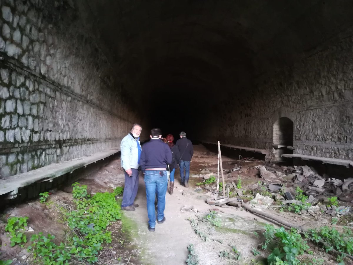 LabGov's tweet photo. Meanwhile in the #CoDistrict : site visit to the dismissed ancient tunnel within the Archaeological Park of #Centocelle, designed to be the first subway of the City of Rome #CooperACTiva #CoRoma #iBenidiRoma #culture #H2020 #TheCityAsaCommons #cultural #heritage
@OpenHeritageEU https://t.co/4KruCbfVVb