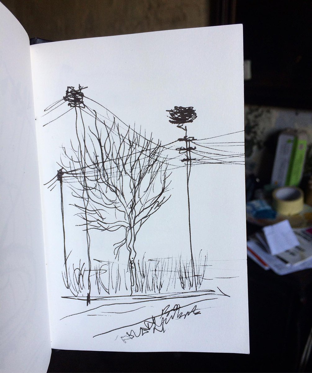 sevdaktmn's tweet photo. Neighbors #DailyReminderOfWhatSurroundedHim #Sketchbook #Drawing #TravelingArtist #TopCornerOfNowhere https://t.co/uhWWq75hid