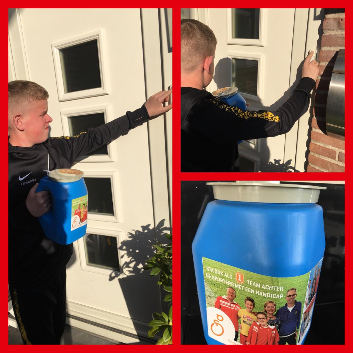 forzafriends's tweet photo. Onze #forzafriends collecteren deze week voor alle sporters met een handicap @HandicapEnSport! ⚽Geen contant geld in huis? Doneer heel makkelijk digitaal, bedankt! 👍 https://t.co/kfQ6uGezbq #gsport #gvoetbal #fondsgehandicaptensport https://t.co/UZfScuum0s