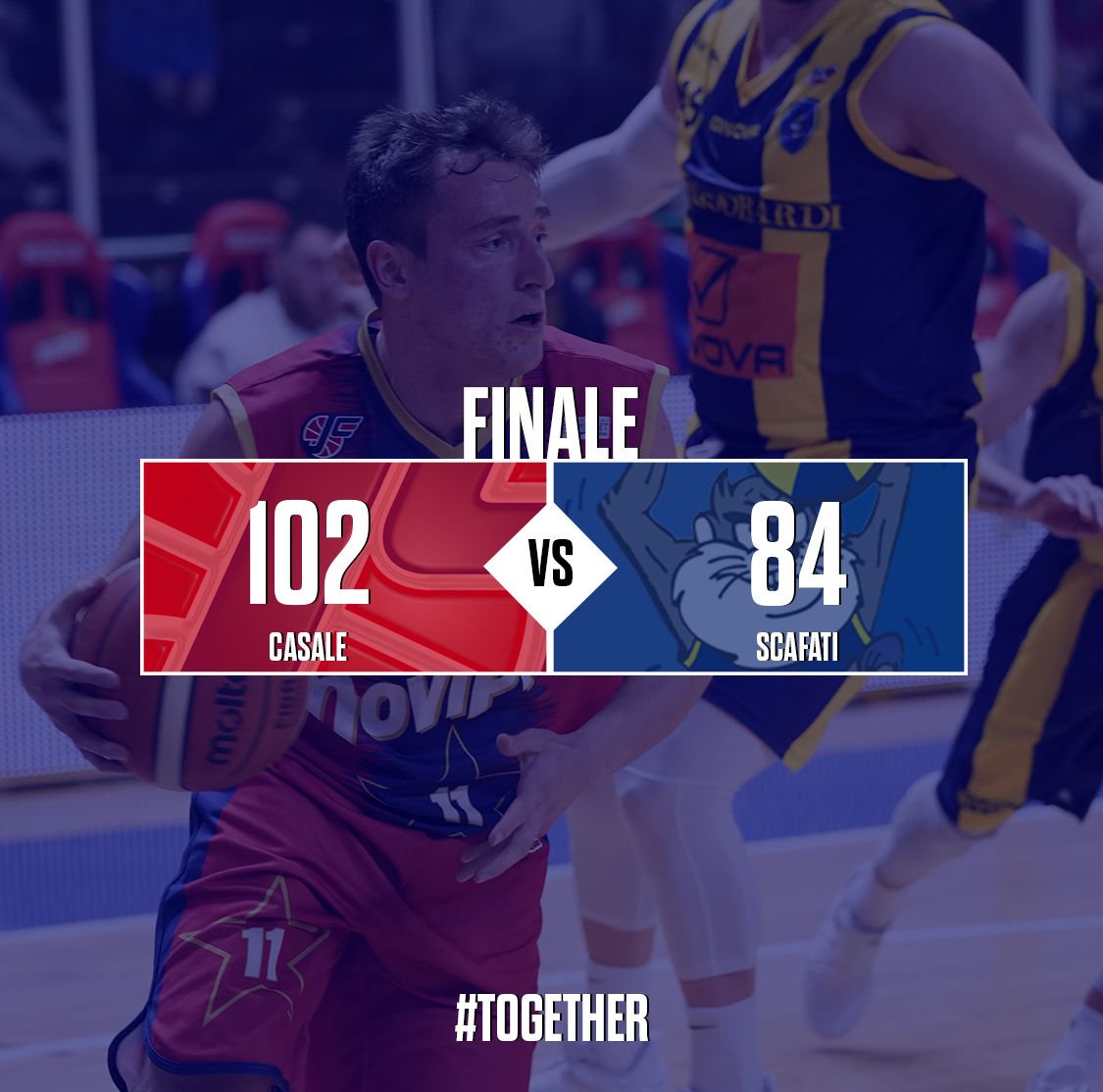 juniorcasale's tweet photo. 🏀 Una vittoria importantissima per la Novipiù!
#JCvsScafati | #SerieA2OldWildWest | #LaNostraPassione | #Together | #ToGetThere https://t.co/nQmNE92oik