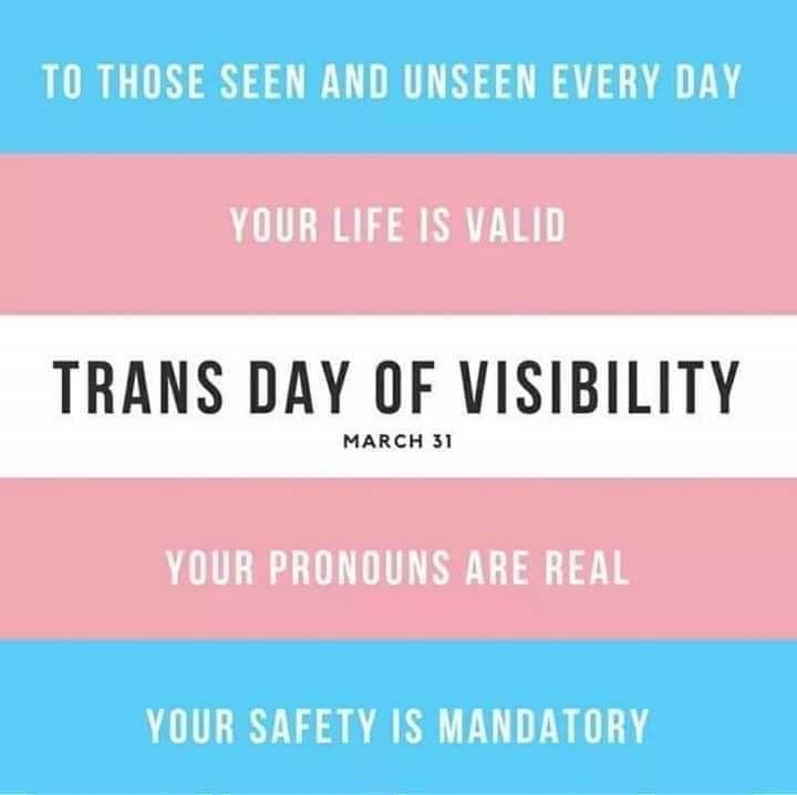 RevKatAlexander's tweet photo. #TransDayOfVisibility https://t.co/VnPKYAomAK