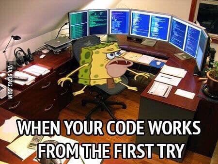 FootPoundForce's tweet photo. This never happens. #CodingJokes #SubtleEngineeringMemes https://t.co/sW0tSEcjs6