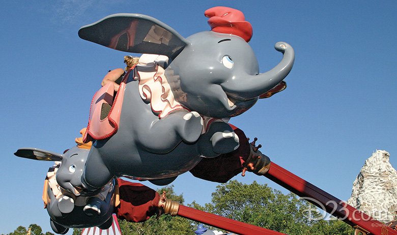 Disney's tweet photo. Ready for take-off? Find out where you can fly high on Dumbo the Flying Elephant around the world, and see #Dumbo in theaters now. https://t.co/2n4rcfD2k1 https://t.co/rPT7QyUSim