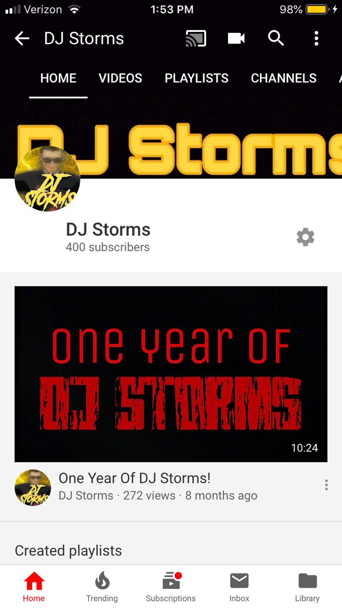HistoryMakerDJS's tweet photo. History made again!!!
✅ 400 SUBSCRIBERS!!! Time to start the road to 500!!!!! #WrestleMania #DJStorms #MrControversy #CatalystOfCharisma #HistoryMaker #DreamCrusher #GameChanger #BestInTheGame #DJStormsPosse #ManipulatorOfMayhem #AnalystOfAnarchy #StormsTakeOver https://t.co/Uf77Ya72Qa