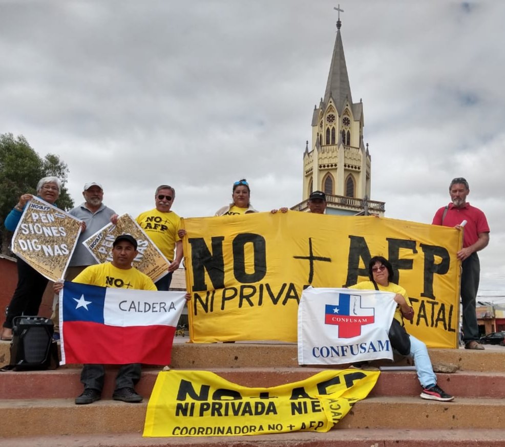 Janoavalos51's tweet photo. Caldera presente..#NOmasAFP
#YoMarchoEl31M
#ConfusamChile https://t.co/jwrSg7PICf