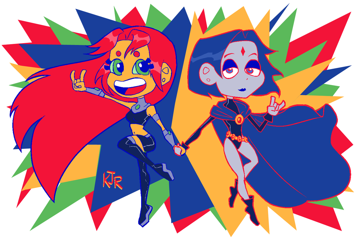 horchapoteo's tweet photo. 🔥⭐Starfire and Raven! Name a better duo,, you can't 🖤🔥
#TeenTitans https://t.co/ZcsOKhWu2d