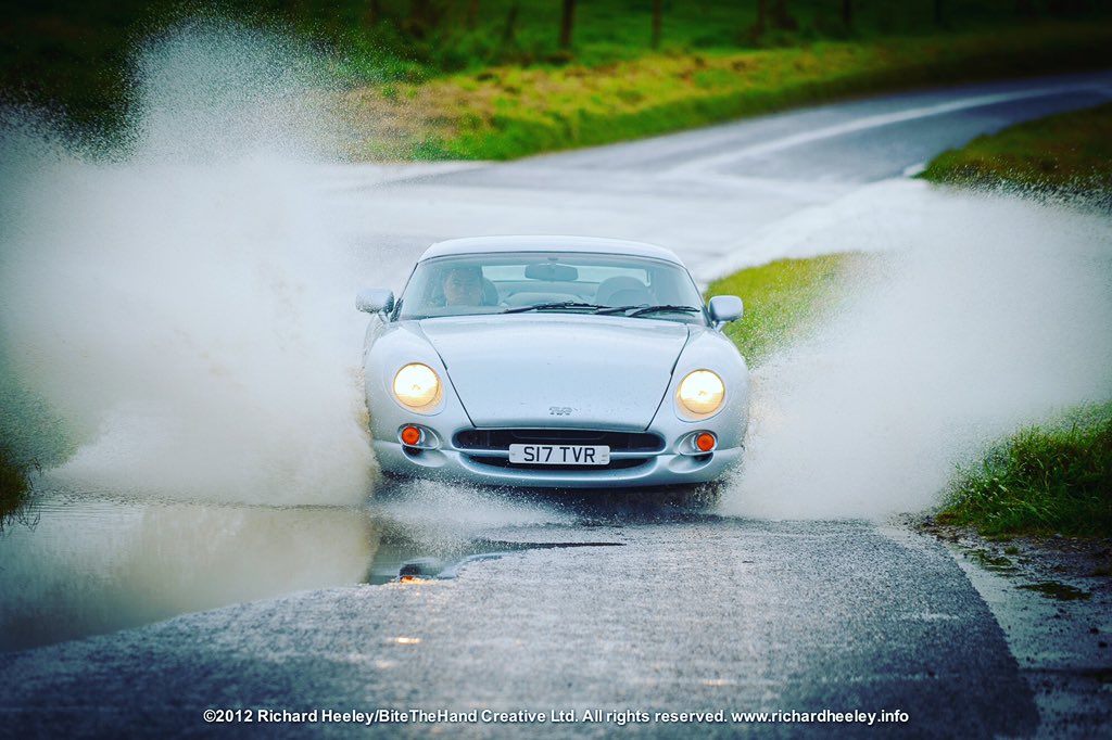 richardheeley's tweet image. #MikeBrewer at the wheel of a #TVRCerbera on #WheelerDealers back in 2012. #nikonphotography #carphotography #cars #tvr #cerbera