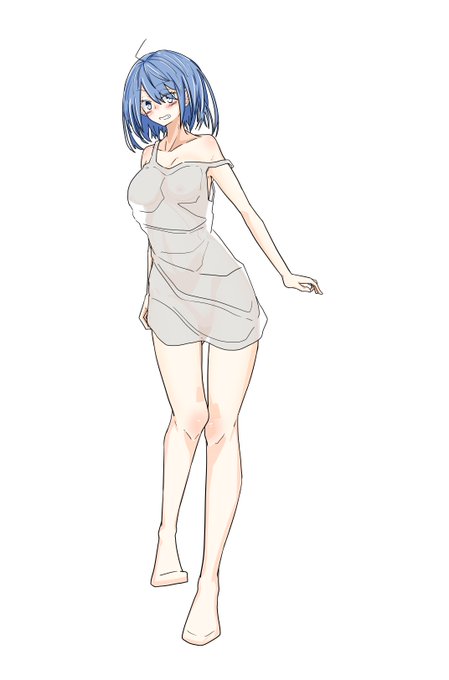 「bare legs white background」 illustration images(Latest)｜6pages