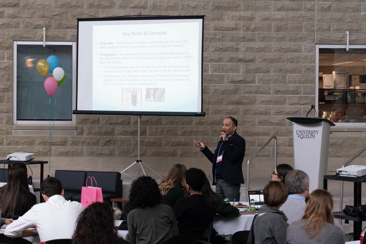 We had <a href="/CAMHnews/">CAMH</a>’ Dr. Ranier Liboro speaking on #Sex and #Gender #Diversity and #Inclusion in health and education, a topic that everyone should have knowledge on to ensure best student learning and patient care. #FillingTheGaps