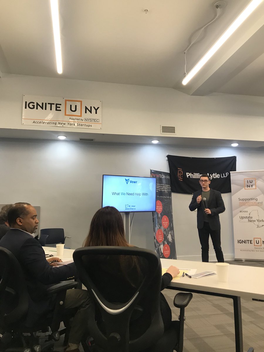 swcrny's tweet photo. Big congrats to @_Vewr for coming in Friday with an idea and pitching a business Sunday✅
#startupweekendtroy https://t.co/Vn4Om6UiLn