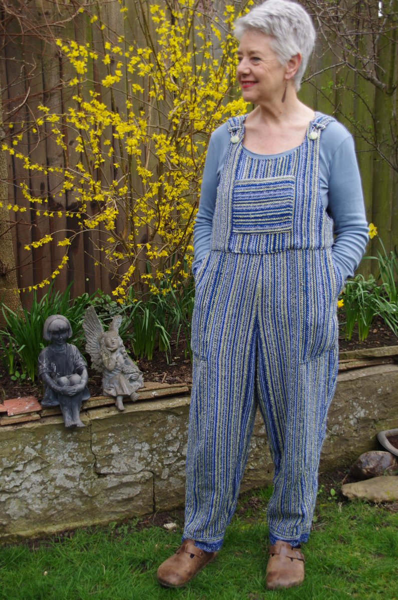 creativeweaving's tweet image. Dungarees for Spring creativeweaving.wordpress.com/2019/03/31/dun…
