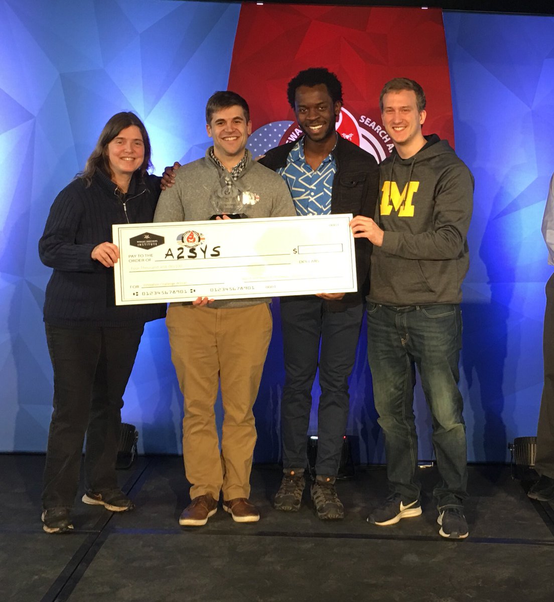 wbiinnovates's tweet photo. Special congrats to our Innovation Award winners, selected by the @AFResearchLab SME panel for their creative and novel approaches to AI problem solving. @MileTwoLLC @2019FireHack #ssaiShowdown #2019FireHack #ArtificailIntelligence https://t.co/Gsj9REgDPq