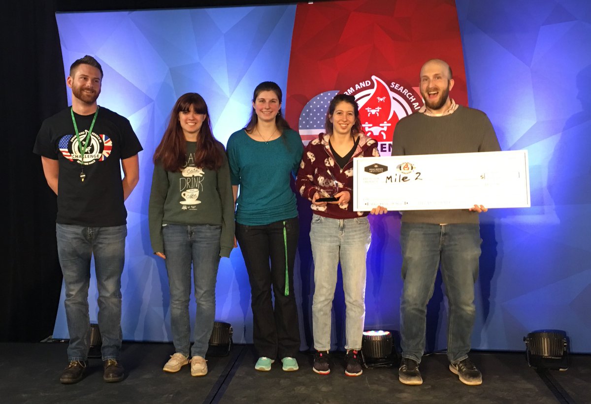 wbiinnovates's tweet photo. Special congrats to our Innovation Award winners, selected by the @AFResearchLab SME panel for their creative and novel approaches to AI problem solving. @MileTwoLLC @2019FireHack #ssaiShowdown #2019FireHack #ArtificailIntelligence https://t.co/Gsj9REgDPq