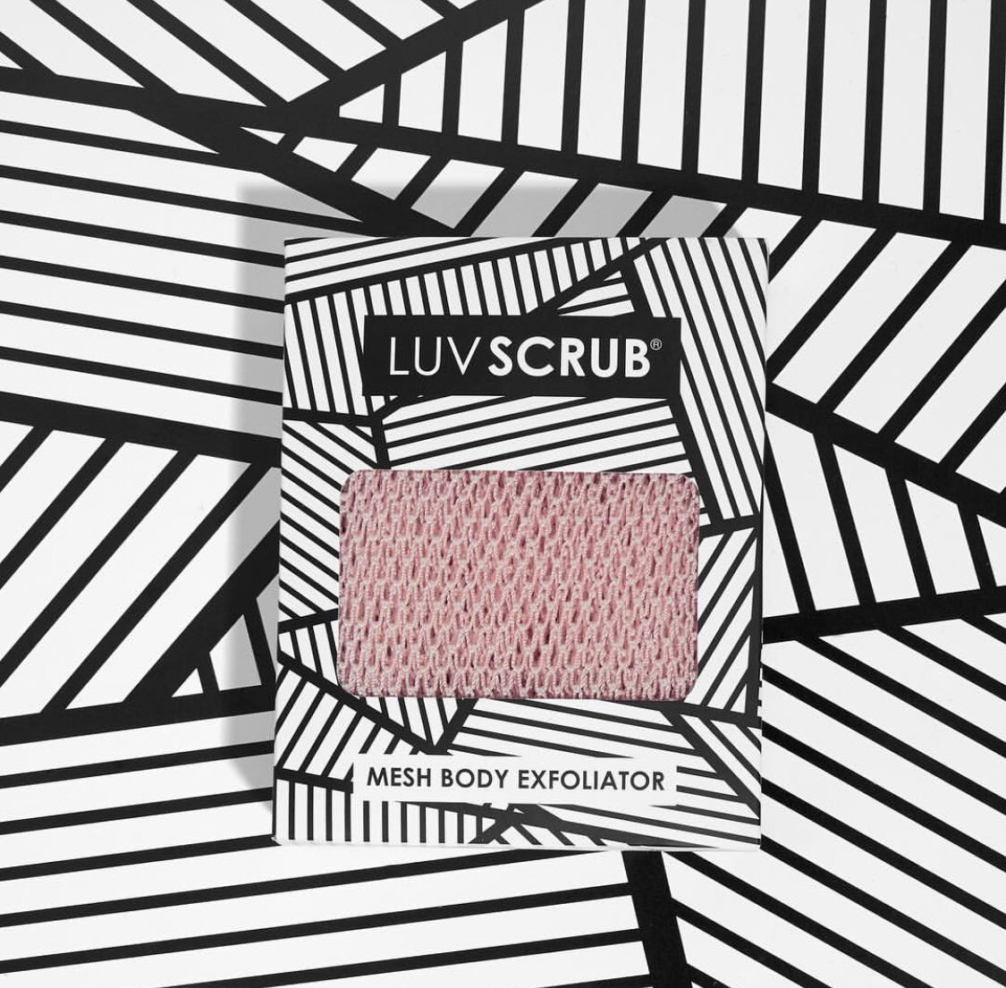 luv scrub mesh body exfoliator