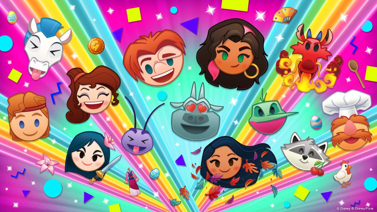 disneyemoji's tweet photo. April is THROWBACKS Month ๐ช๐ in #DisneyEmojiBlitz!
โ๏ธ Giveaway: 4/1
Herculesโก๏ธ Challenge: 4/5-7
๐ The Hunchback of Notre Dame Survival Event: 4/11-14
Swedish Chef๐ #FoodFightFaceOff: 4/16-17
๐จ๐ Pocahontas Clear Event: 4/18-21
Mulan๐ฆ Team Event: 4/25-28 https://t.co/DH9SVEU0vN