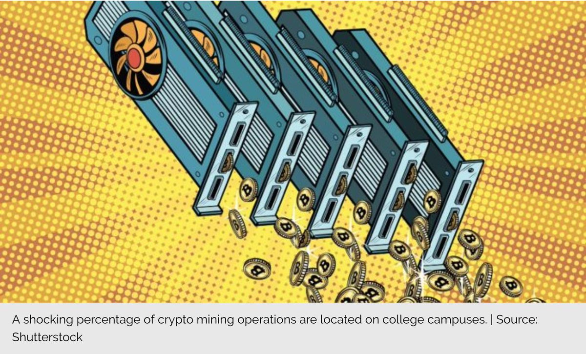 CiscoUmbrella's tweet photo. Bitcoin Mining’s Most Surprising Haven – Your Local College Campus! https://t.co/AtQxpZg00W // #cryptomining https://t.co/yKqQnluwA2