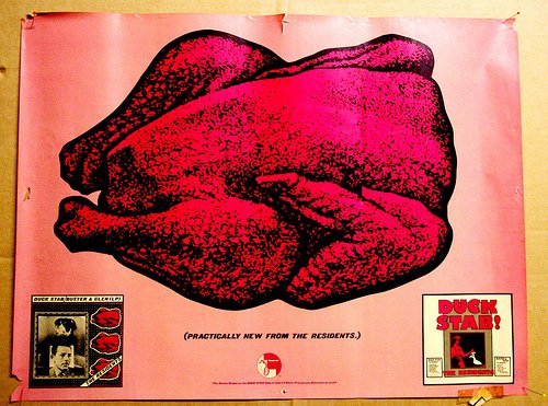 title_in's tweet photo. Here is an ad for DUCK STAB/BUSTER &amp; GLEN... note the BUSTER &amp; GLEN cover in the left hand corner is different from the actual release! Would love to see this version up close. @theResidents #theresidents #duckstab #busterandglenn #ralphrecords https://t.co/8KKkbNoLes