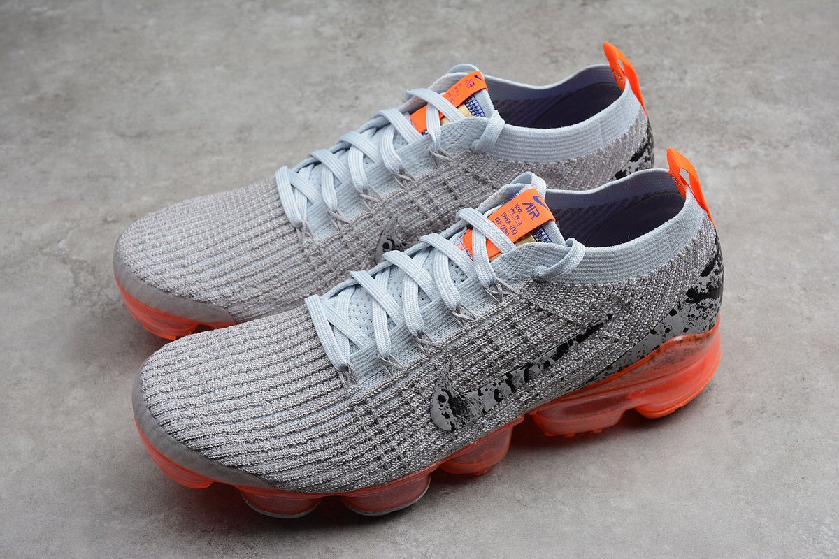 Buy Nike Mens Air Vapormax Flyknit 3 Shoes BlackVoltBlue